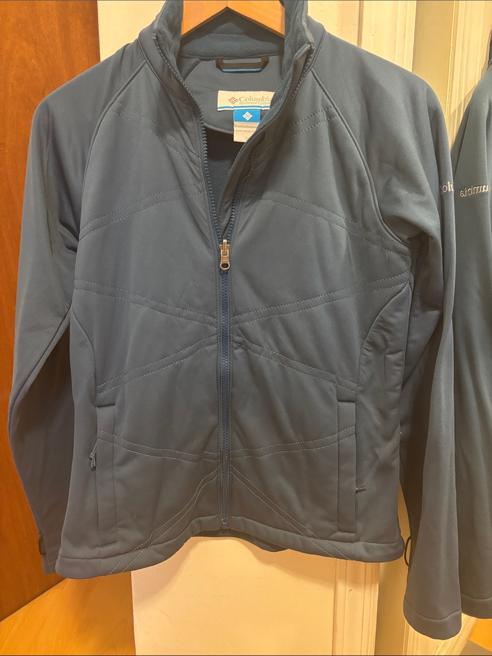 Columbia Slate Blue Women's Full-Zip Softshell Jacket